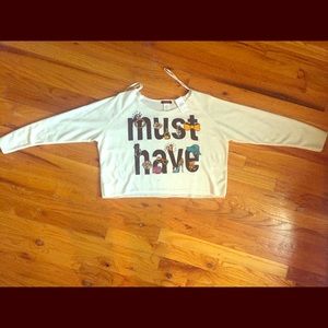 Crop top Never Worn with tags!